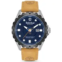 Timberland Montre dateur Solar Peak Brown Silver