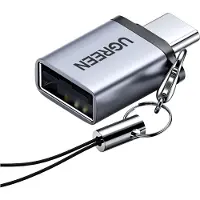 UGREEN Adaptateur USB-C vers USB-A 3.0 avec sangle - Gris