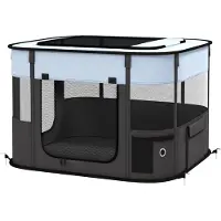 PawHut Parc pour chiots, parc pliable pour chiots, parc d'intérieur et d'extérieur
