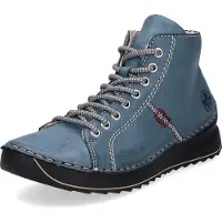 Rieker Bottines à lacets bleu / rouge / blanc
