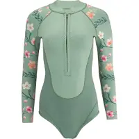 LOUM Shorty à Manches Longues Avec Fermeture éclair Frontale Pour Femme Aquabelle