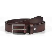 Howard London Ceinture 'Howard Leather Belt Henry Dark Brown' brun foncé