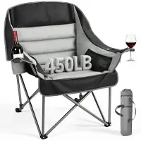 Vevor Chaise de Camping Pliante et Portable