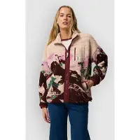 Rip Curl S-series Bonded Full Zip Sweatshirt Beige M Femme