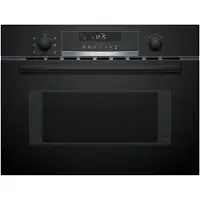 Bosch Série 6 CMA585GB1 Four à micro-ondes encastrable à air chaud, 60 x 45 cm, Noir