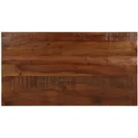 vidaXL Dessus de table 120x70x2,5cm rectangulaire bois massif récupéré