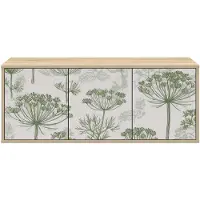 vidaXL Meuble TV mural GOTHA, 102 x 33 x 40 cm, imitation chêne Sonoma