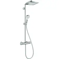 Hansgrohe Colonne de douche Crometta E 240 avec mitigeur thermostatique 27271000