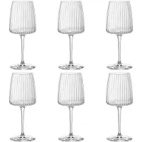 Bormioli Rocco ROCCO Exclusiva Verre à vin, capacité : 0,374 litres, 6x