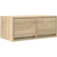 vidaXL Armoire TV Chêne Sonoma 60x31x25,5 cm Matériau dérivé du bois
