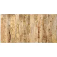 vidaXL Tête de lit 160 cm Bois brut massif Mango