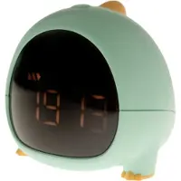 Marnys Mary's Baby Room Alarm Clock Small Dino Green Usb