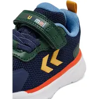 Hummel Chaussure de sport bleu foncé / jaune