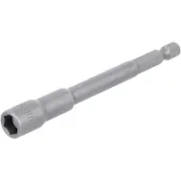 Bgs 2764 | Douille six pans, extra longue | pour perceuses | Entraînement hexagonal extérieur 6,3 mm (1/4") | SW 8 mm