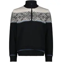 CMP Pull en maille à col zippé