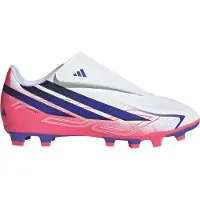 Adidas F50 Hyperfast Club Velcro Fg/mg Junior Football Boots Blanc EU 31 Enfants