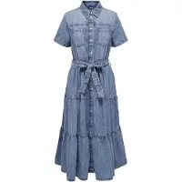 ONLY Robe-chemise 'ONLaliyah' bleu denim