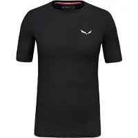 Salewa Cristallo Warm Alpine Merino Responsive Short Sleeve Base Layer Noir 2XL Homme