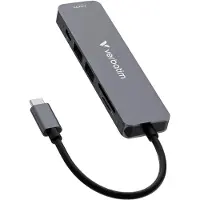 Verbatim USB-C Essentials Multi- Port Hub 6 Port/card read. 32156