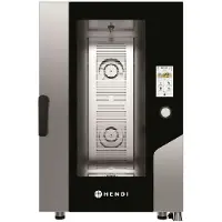 Hendi Four vapeur à convection – Touch 11 x GN 1/1, électrique, avec vapeur directe et commandes tactiles, , 730 x 785 x (H) 1130 mm