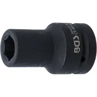 Bgs Douille à choc, six pans, longue 25 mm (1") 22 mm (22 mm)