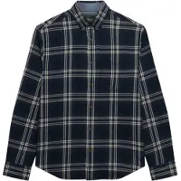 Superdry Chemise sable / bleu marine