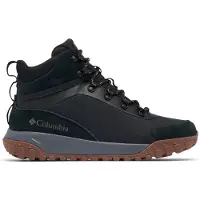 Columbia Sportswear Bottes imperméables Columbia pour hommes, modèle Burnsider, couleur noire, taille américaine 14