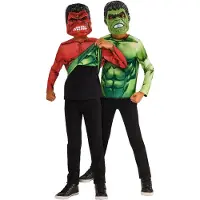 Rubies Déguisement - Marvel Hulk Réversible - - 5-6 ans (110-116) - Costumes