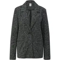 QS Blazer noir / blanc