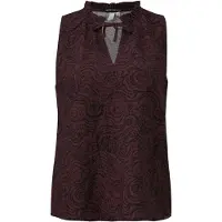 QS Chemisier lilas / noir