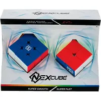 Nexcube Puzzle Cube Nexcube 3x3 + 2x2 Classic - MoYu - Multicolore - Extérieur - Neuf