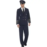 Smiffys Déguisement pilote de ligne homme Medium