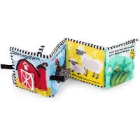 Baby einstein Livre en Tissu - Compter à la Farm - - UneTaille - Livre en Tissu