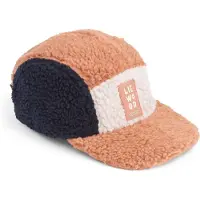 Liewood Chapeau 'Rory Pile' bleu marine / abricot / blanc