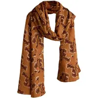 Next Foulard crème / marron châtaigne / ocre / brun foncé