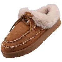Dockers par Gerli. Chaussures pour femmes. Chaussons. Chaussons d'intérieur. Couleur : marron. Style : décontracté