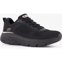 SKECHERS Baskets basses 'BOBS ARCH FIT ELEV8' noir