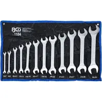 Bgs cles plates en acier cv tetes polies technic jeu de 6x7 à 30x32 - technic