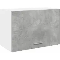 vidaXL Armoire suspendue Lyon gris béton 60x31x40 cm Bois composite