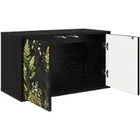 vidaXL Meuble TV mural RHENEN, 69 x 33 x 40 cm, en panneaux de particules