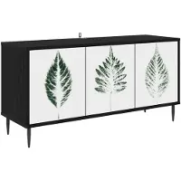 vidaXL Meuble TV HANAU, 102 x 33 x 51 cm, noir, imitation chêne