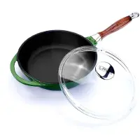 Lava Poêle à frire - 24 cm - 2,0 litres - Fonte - Vert