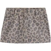 Next Jupe brocart / gris / gris foncé