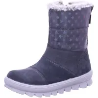 Superfit Bottes 'Stiefel Mädchen 1-000221-2000 Echtleder in grau' gris