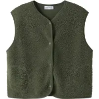 Name it Gilet 'NKFOWINE' vert foncé