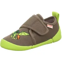 Superfit Pantoufle 'VENTI' olive / pomme