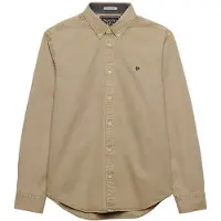 Superdry Chemise bleu marine / moka