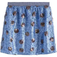 Next Jupe bleu / chocolat