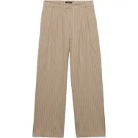 Superdry pour femme. W7011248A Pantalon rayé beige (XXS), Casuel, Classique, Polyester