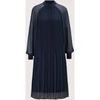 MADELEINE Robe bleu foncé